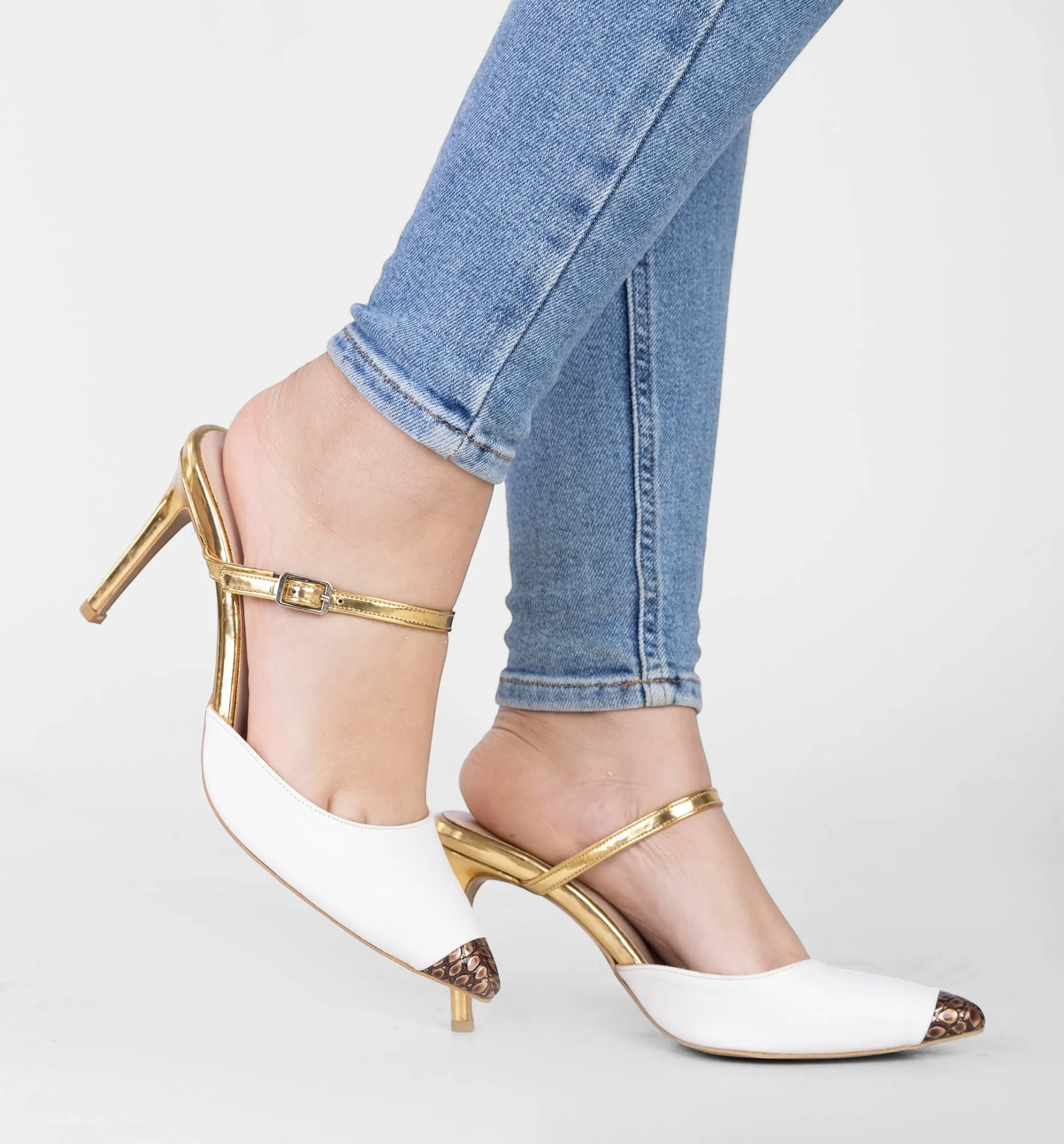 9cm Lazar toe Mule