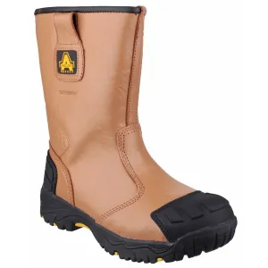 Amblers Safety FS143 Leather Tan Safety Boots