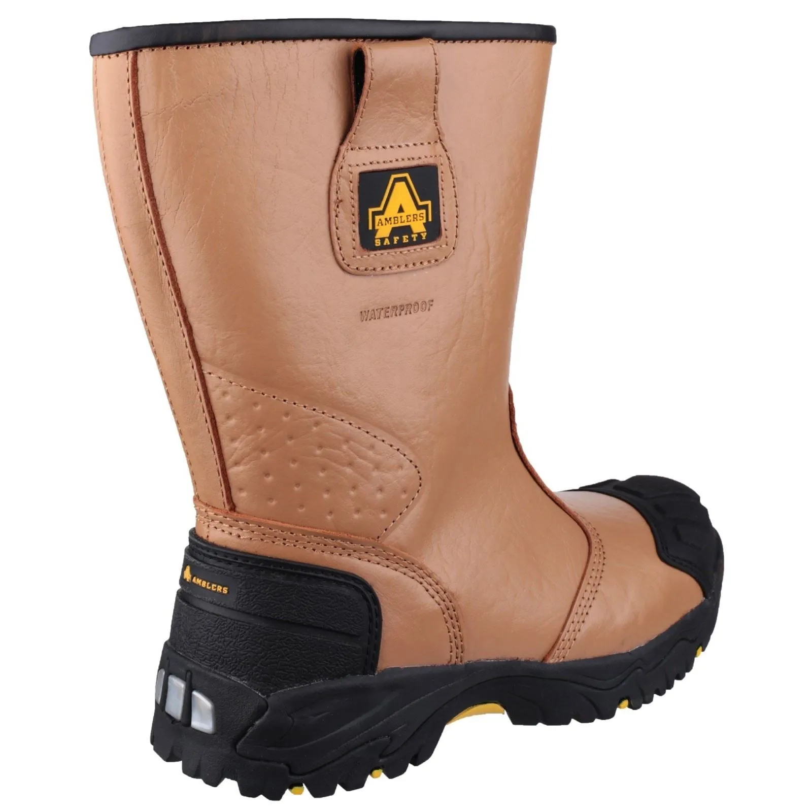 Amblers Safety FS143 Leather Tan Safety Boots