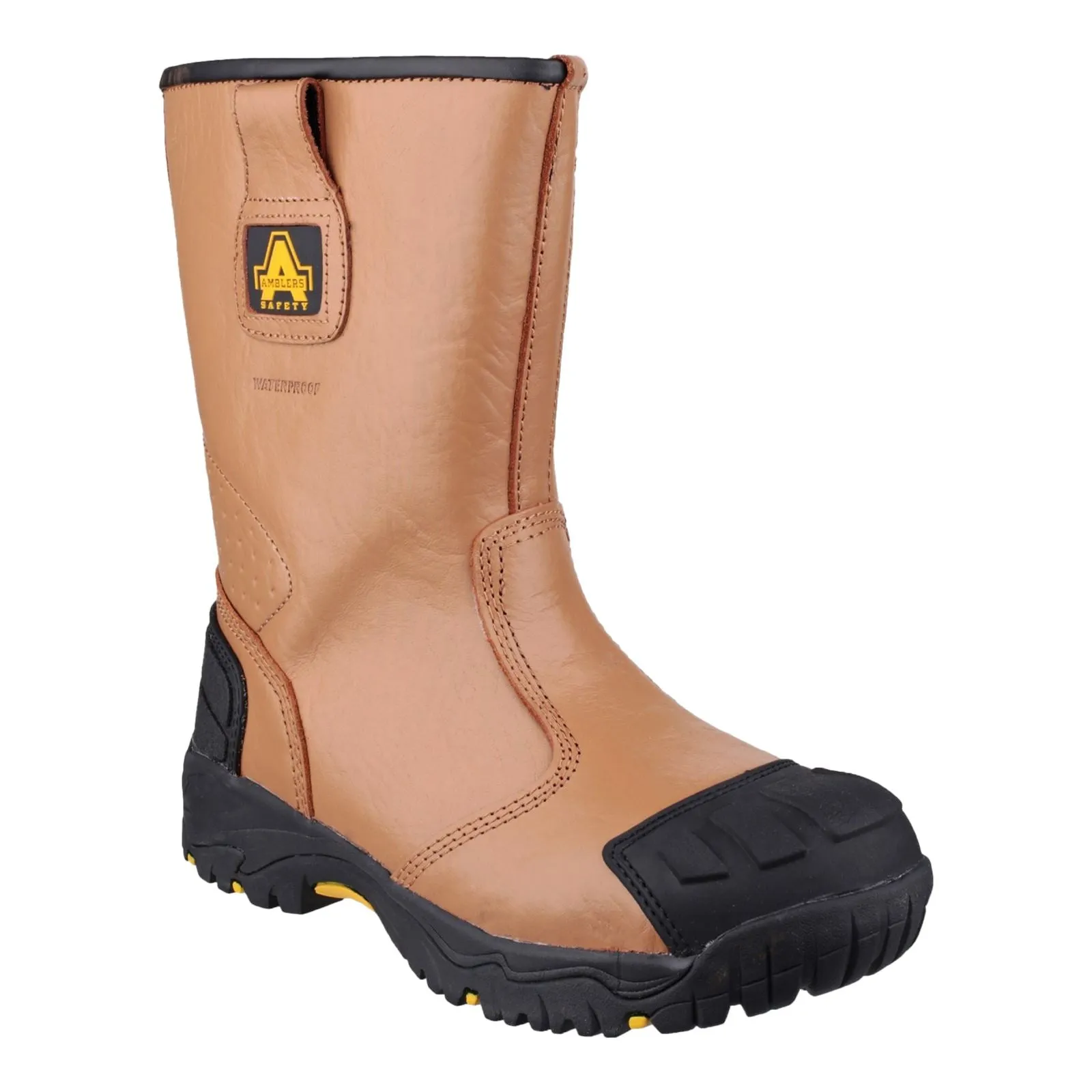 Amblers Safety FS143 Leather Tan Safety Boots