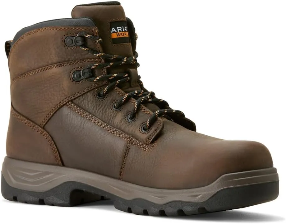 ARIAT Men's Turbo Duratread 6" Waterproof Carbon Toe Work Boot Western