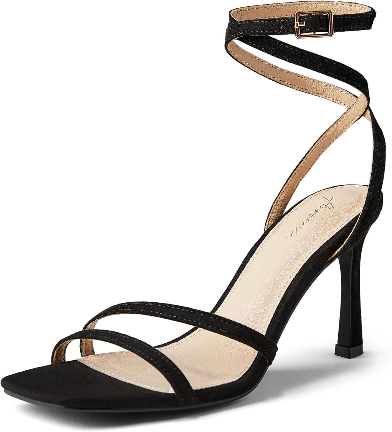 Arromic Women's Strappy High Heels Stiletto Open Toe Heeled Sandals for Date Party Dress Wedding Sexy Shoes