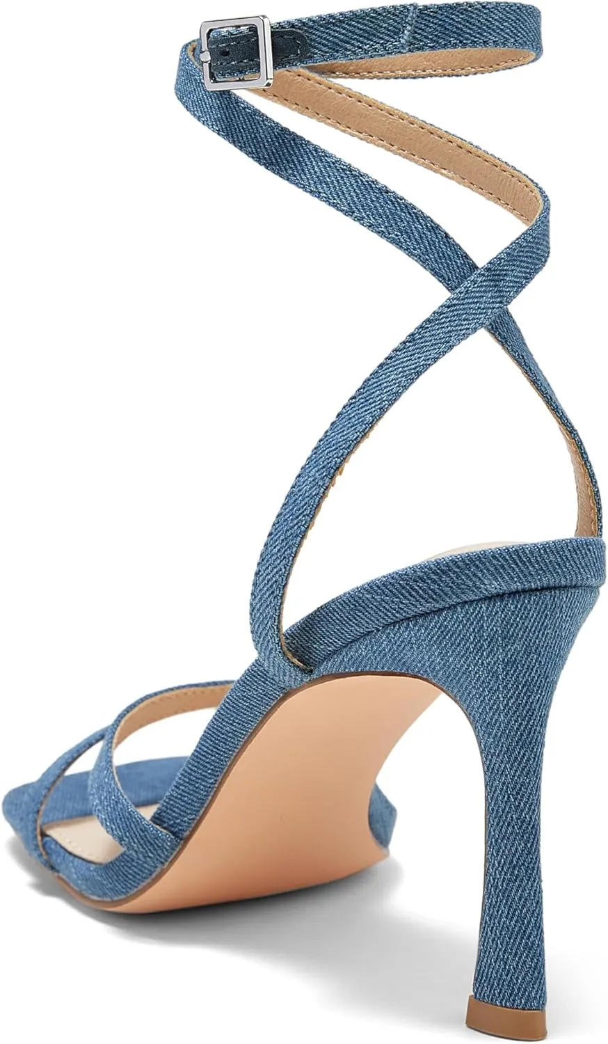 Arromic Women's Strappy High Heels Stiletto Open Toe Heeled Sandals for Date Party Dress Wedding Sexy Shoes