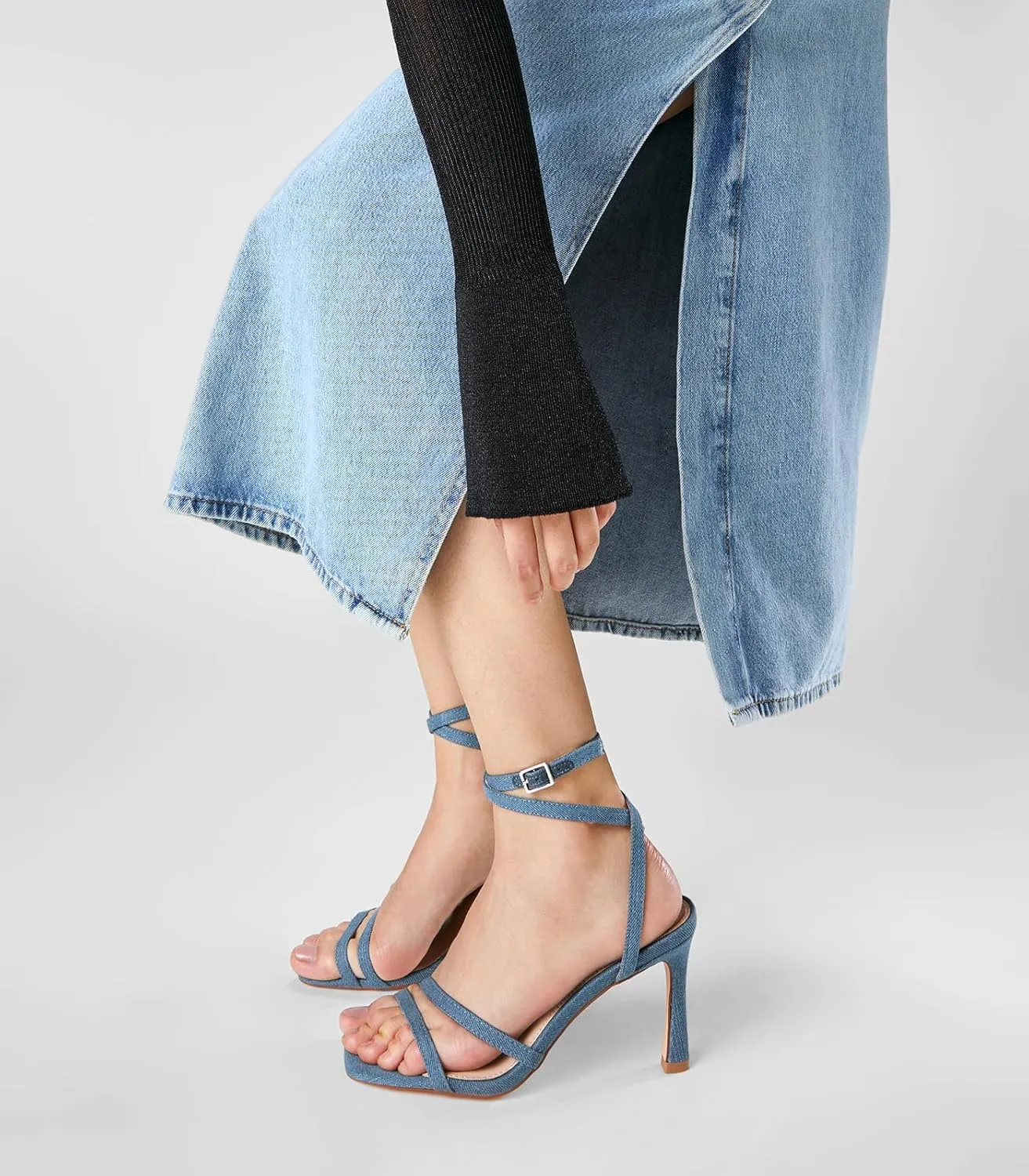 Arromic Women's Strappy High Heels Stiletto Open Toe Heeled Sandals for Date Party Dress Wedding Sexy Shoes