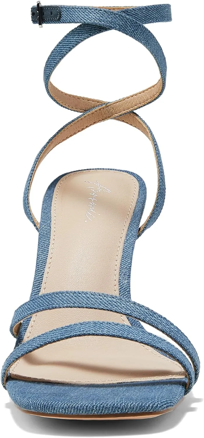 Arromic Women's Strappy High Heels Stiletto Open Toe Heeled Sandals for Date Party Dress Wedding Sexy Shoes