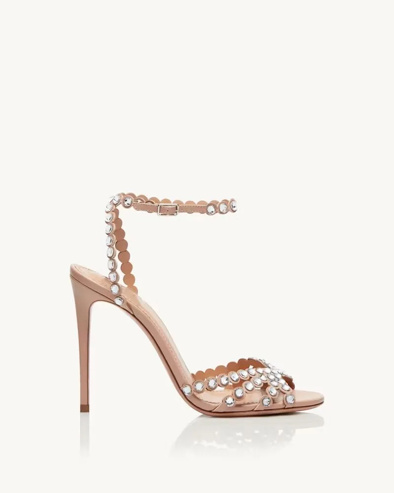 Beauty Cry Rhinestone Heels Strappy Stiletto Sexy High Heels for Wedding Party Date