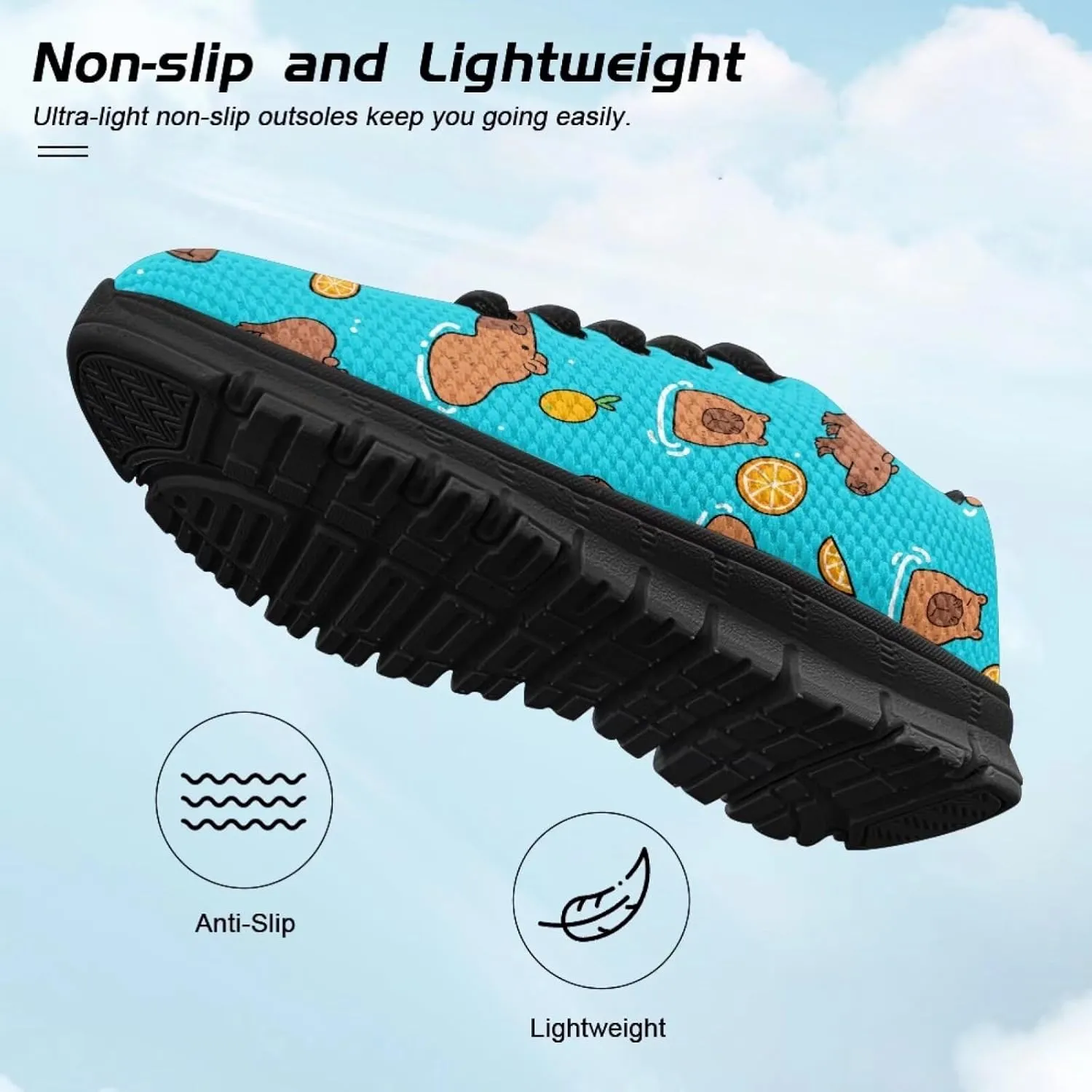 Belidome Shoes for Boys Girls Running Shoes Breathable Walking Tennis Sneakers Lightweight Footwear for Kids Teens