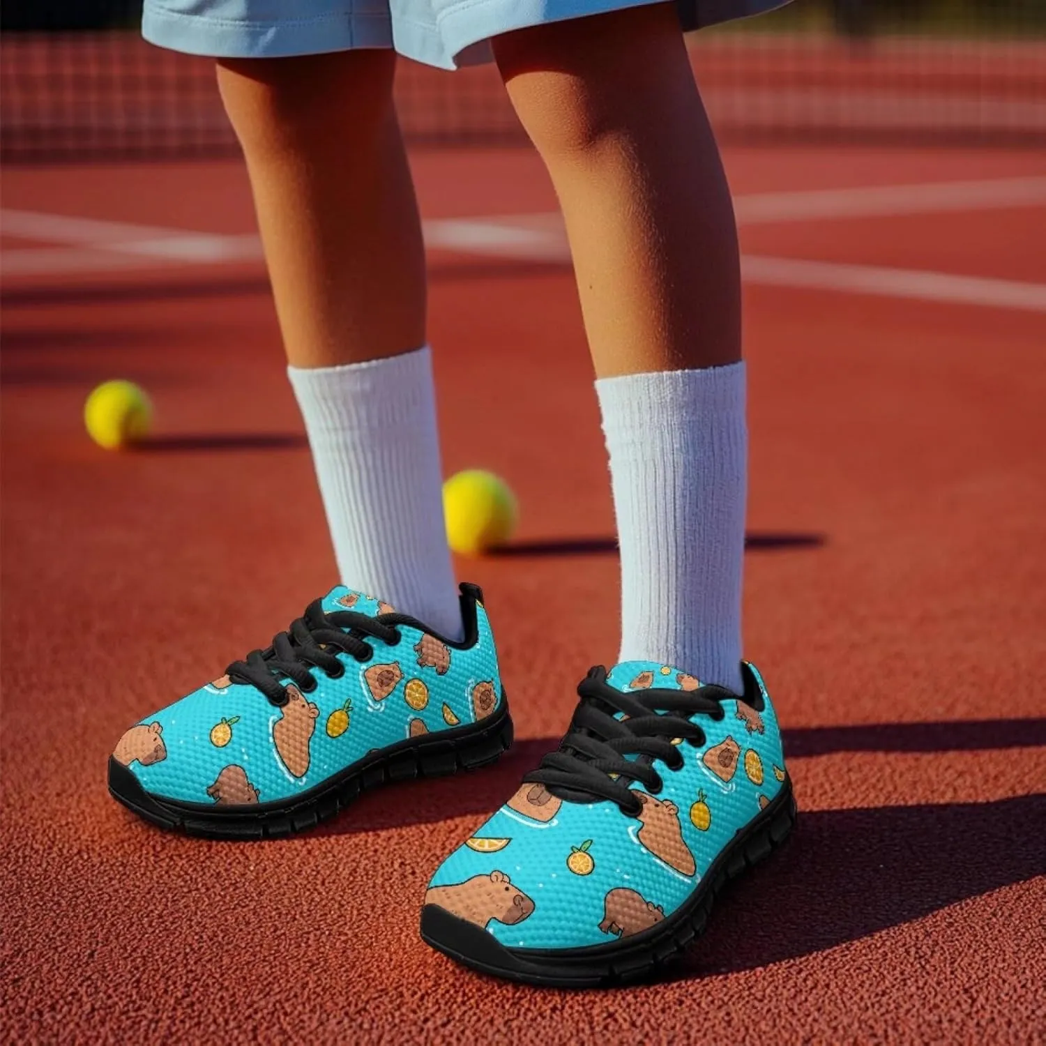 Belidome Shoes for Boys Girls Running Shoes Breathable Walking Tennis Sneakers Lightweight Footwear for Kids Teens