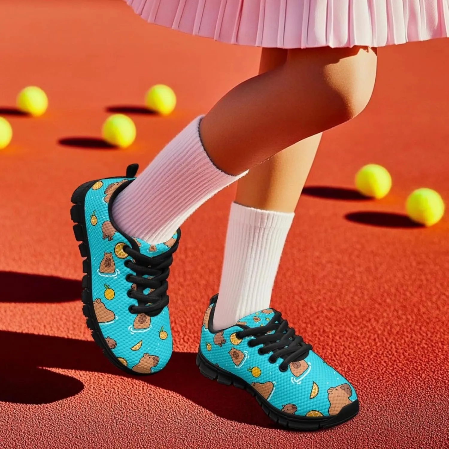 Belidome Shoes for Boys Girls Running Shoes Breathable Walking Tennis Sneakers Lightweight Footwear for Kids Teens