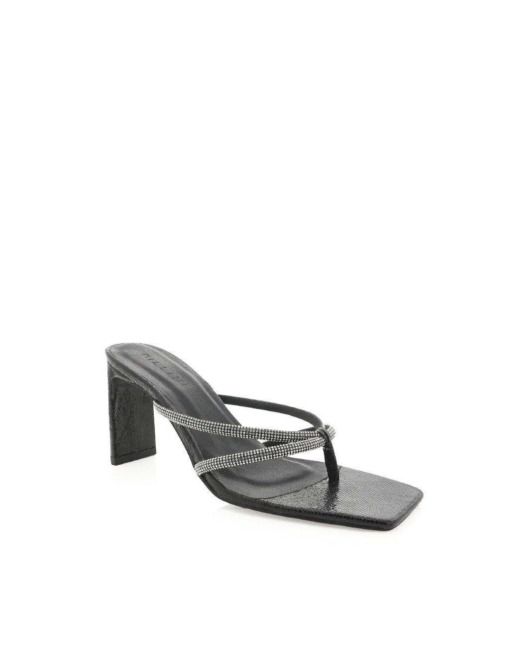 Billini Karson Black Crinkle- Diamante