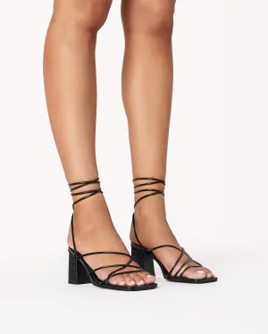 Billini UDA Black Croc