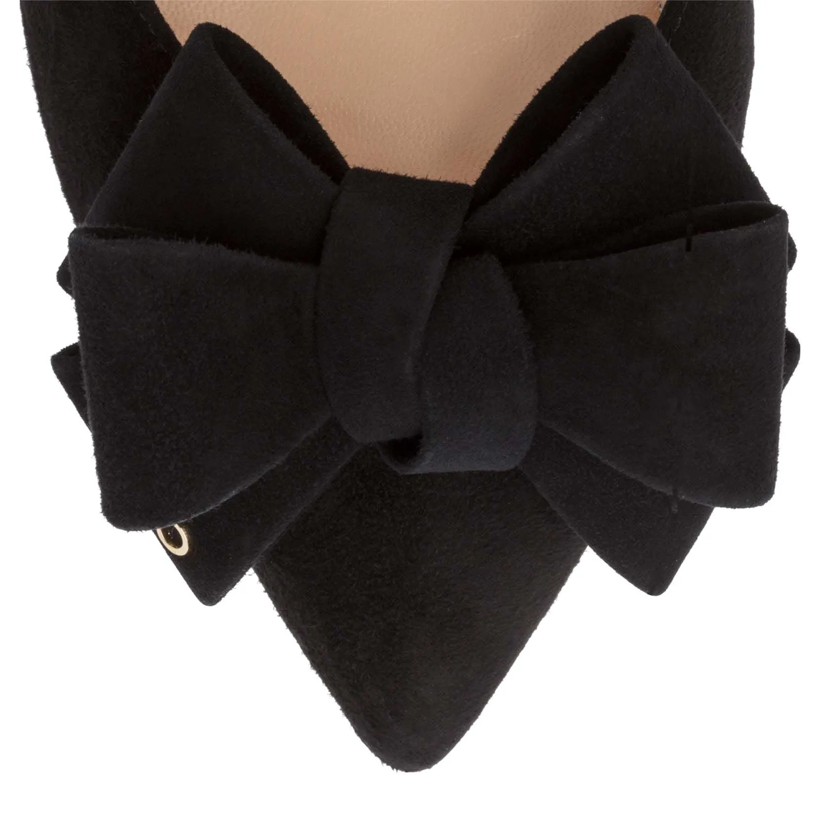 Black suede 40 mules