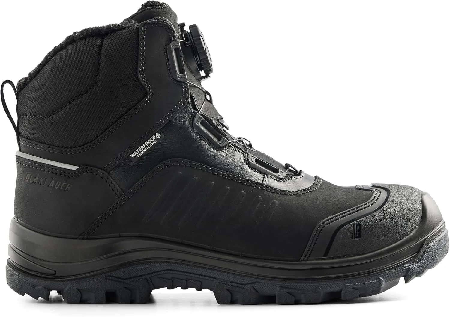 BLÅKLÄDER 2262 Storm 6" Freelock Boot – Full-Grain Leather, Composite Toe, 200g Thinsulate™ Insulation, Waterproof, Nitrile/PU Extreme Grip Outsole, Electrical Hazard Protection, 10