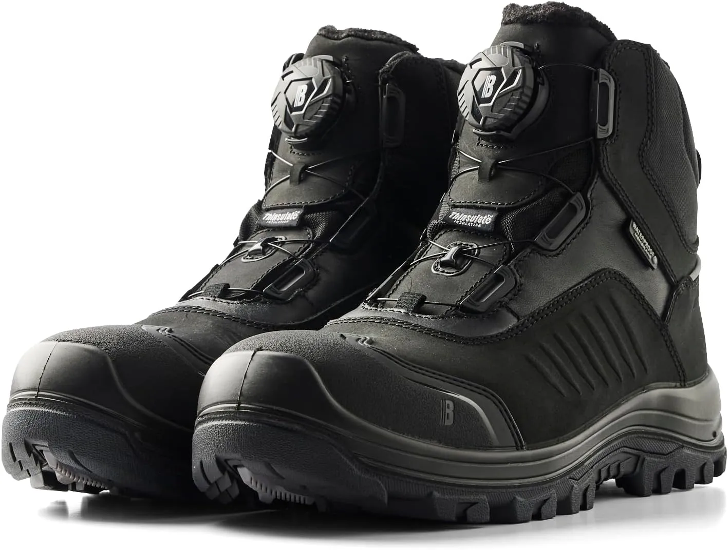 BLÅKLÄDER 2262 Storm 6" Freelock Boot – Full-Grain Leather, Composite Toe, 200g Thinsulate™ Insulation, Waterproof, Nitrile/PU Extreme Grip Outsole, Electrical Hazard Protection, 10