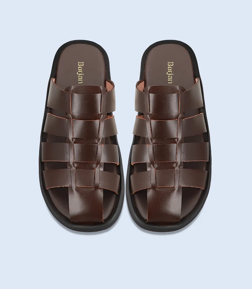 BM5801-CHOCO-Men Slipper