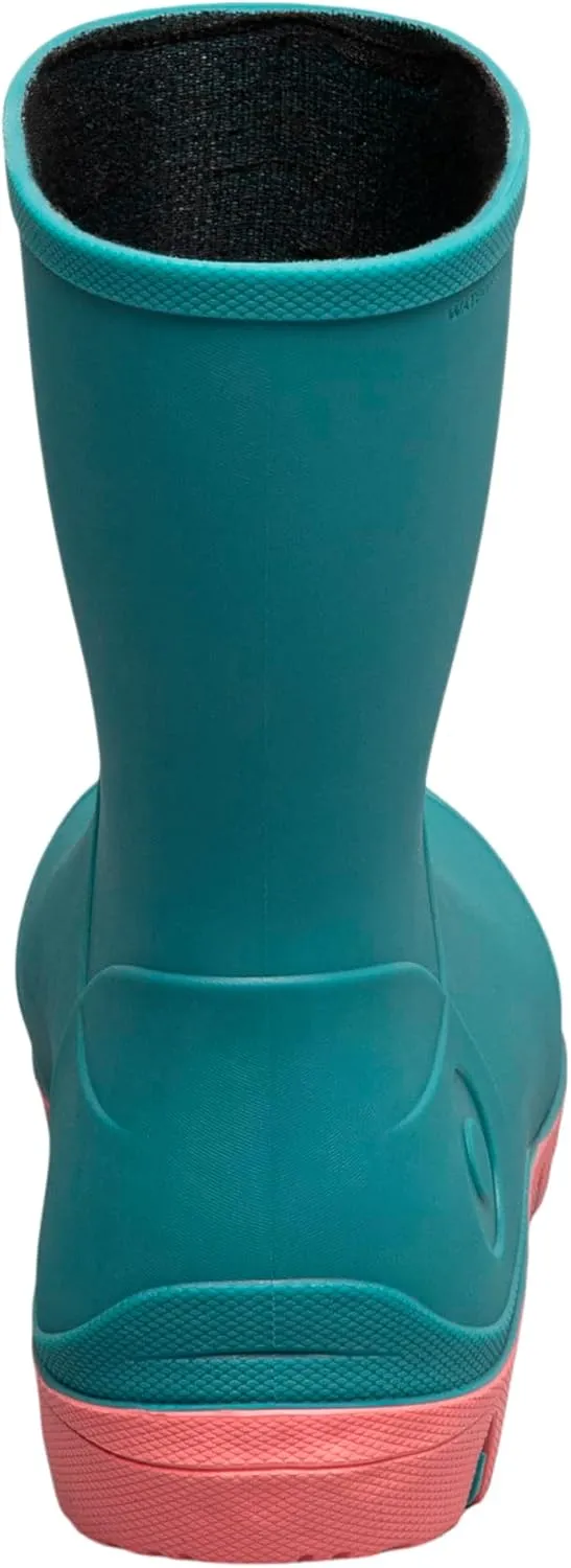 BOGS Unisex-Child Footwear Essential Mid Kids' Waterproof Rain Boots