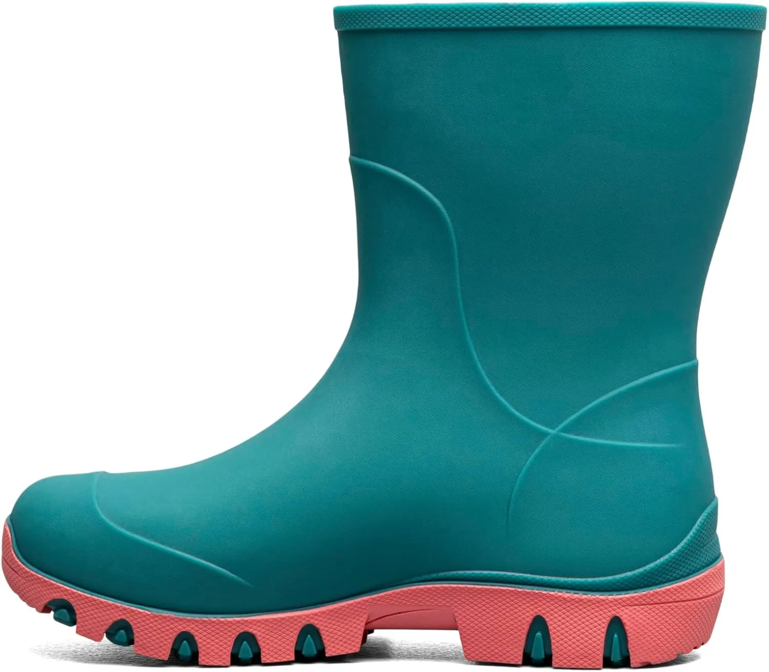 BOGS Unisex-Child Footwear Essential Mid Kids' Waterproof Rain Boots