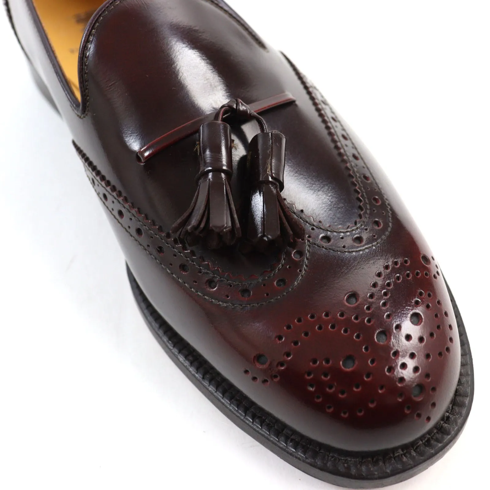 Burberry BU1022 Wingtip Tassel Loafers