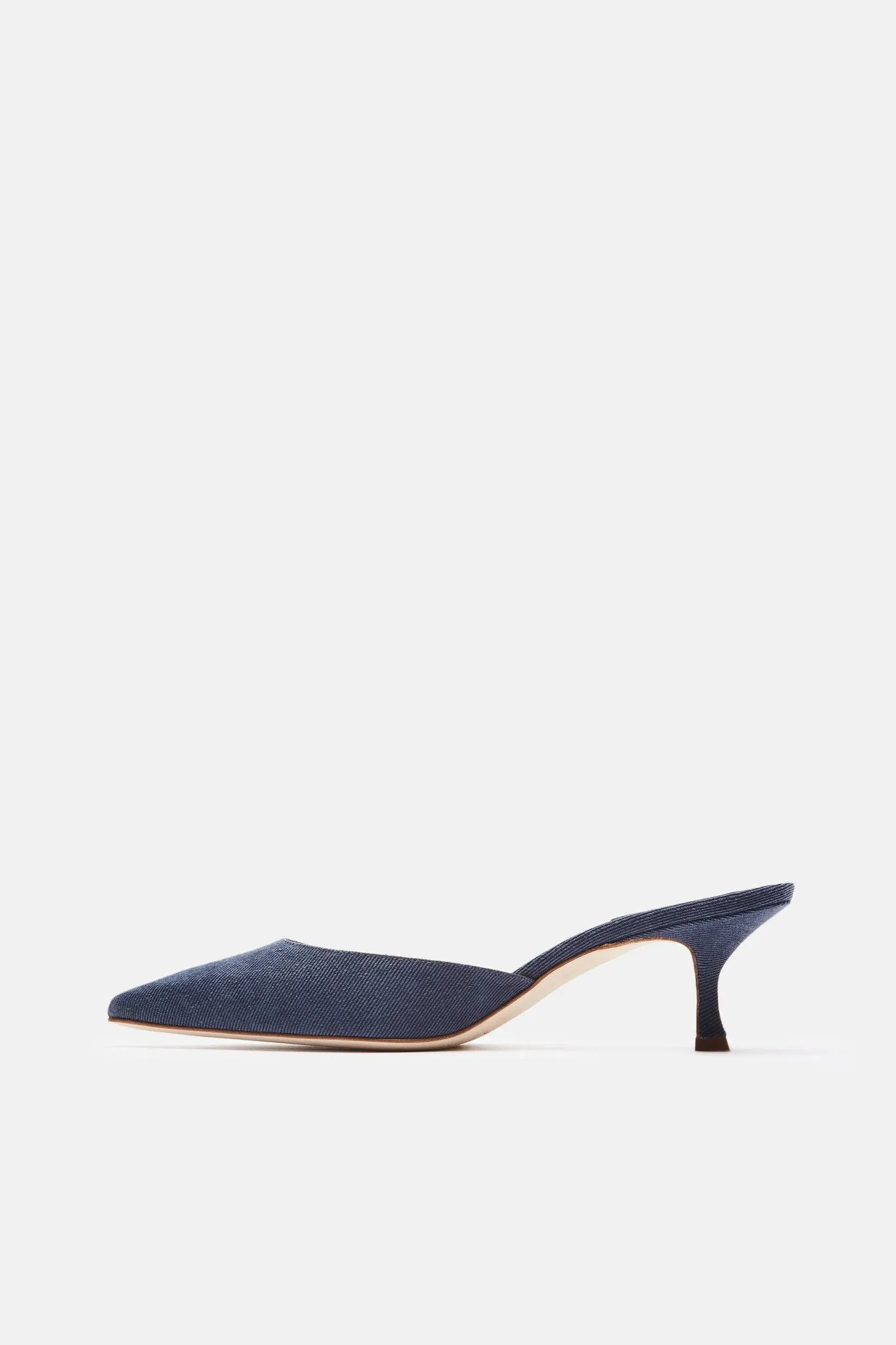 Carolyne Mule - Denim