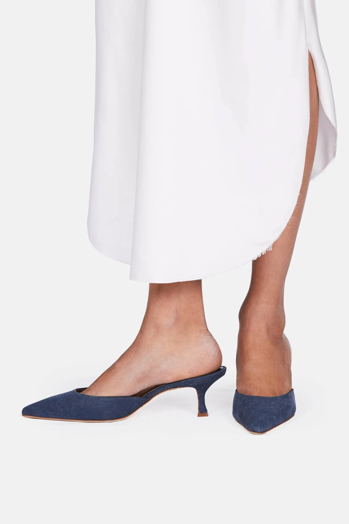 Carolyne Mule - Denim