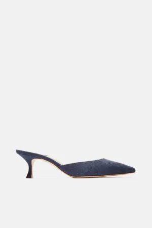 Carolyne Mule - Denim