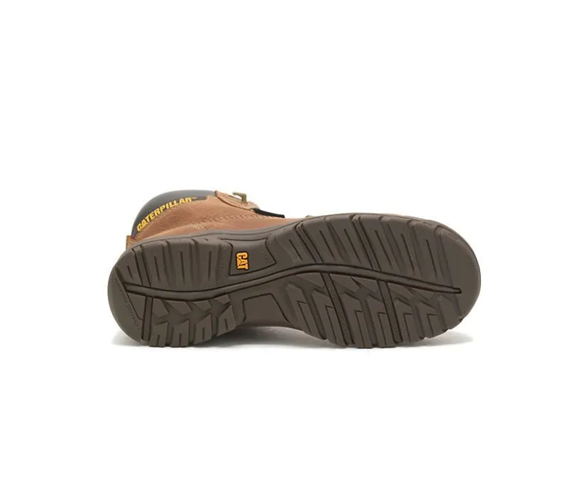 Caterpillar Women's Resorption Waterproof Composite Toe Work Boot Brown