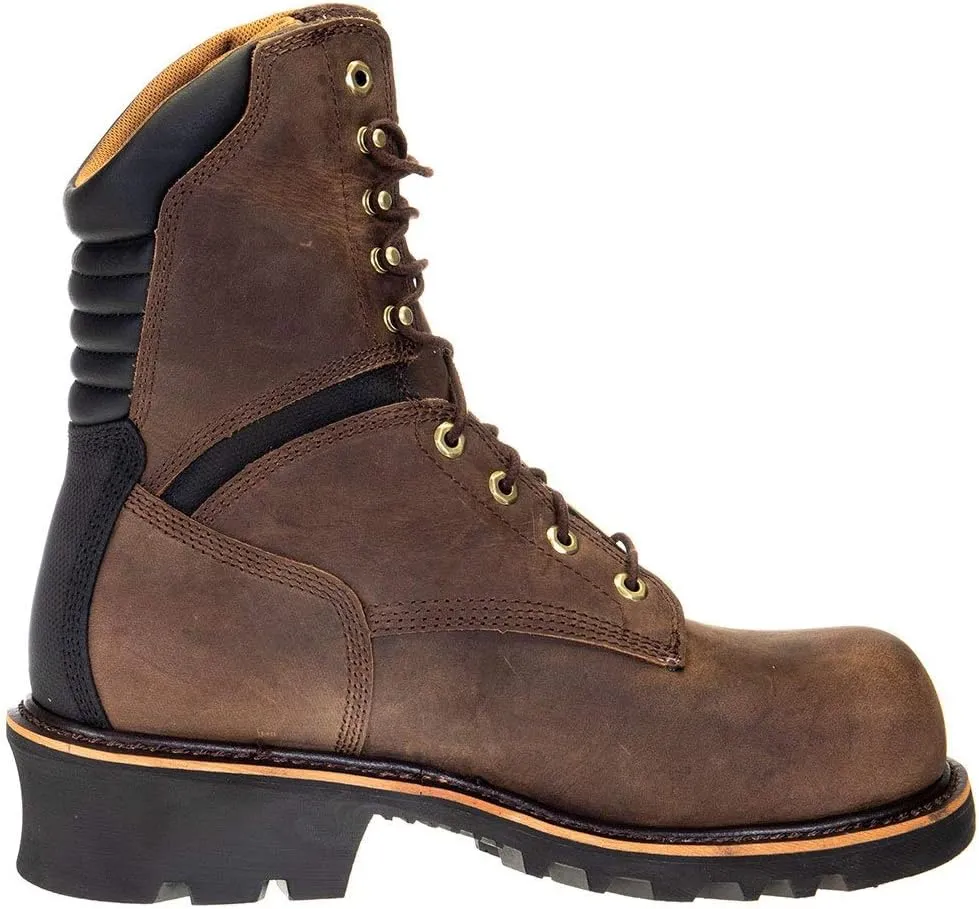 Chippewa Men's Sador Logger Waterproof Work Boot Composite Toe - 73233