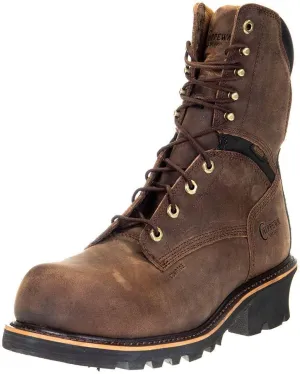 Chippewa Men's Sador Logger Waterproof Work Boot Composite Toe - 73233