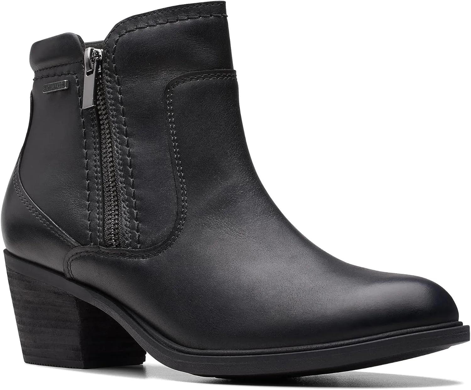Clarks Women's Neva Zip Waterproof Ankle Boot