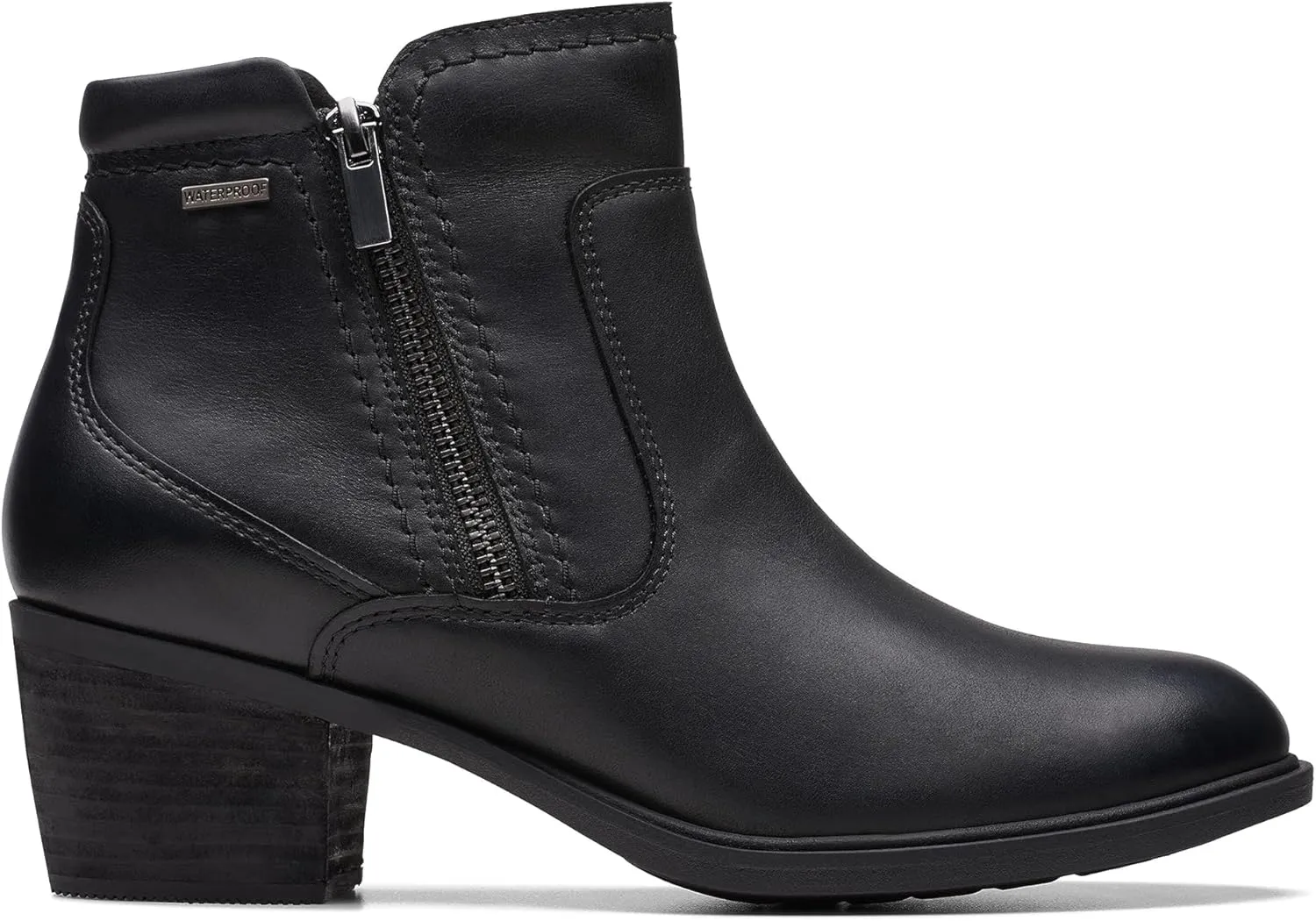 Clarks Women's Neva Zip Waterproof Ankle Boot