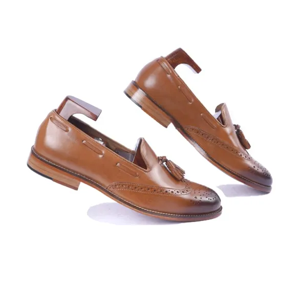 Classic Brown Tassel Loafer