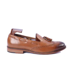 Classic Brown Tassel Loafer