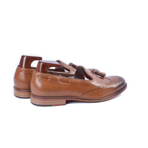 Classic Brown Tassel Loafer