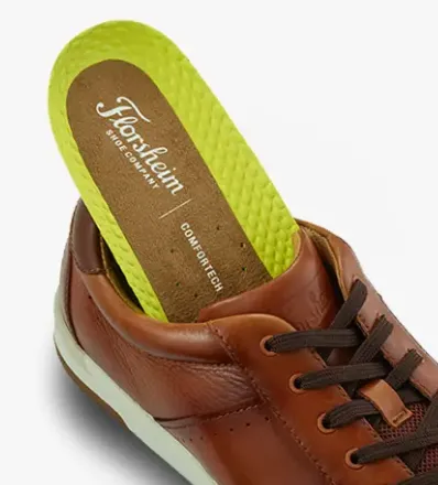 Crossover Lace to Toe Sneaker-Mushroom Crazy Horse