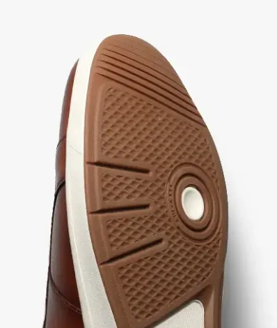 Crossover Lace to Toe Sneaker-Mushroom Crazy Horse