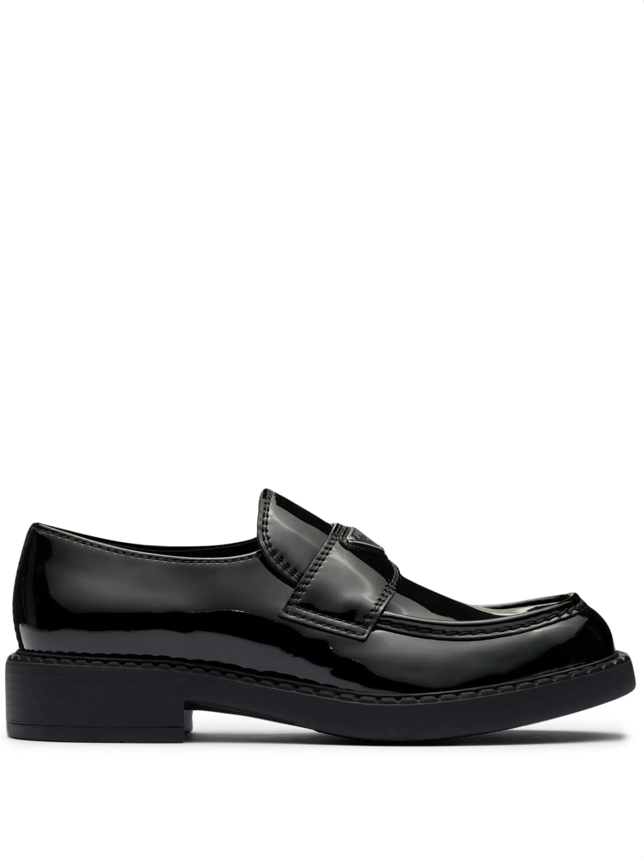 Curated collection patent Massive discount loafers leather