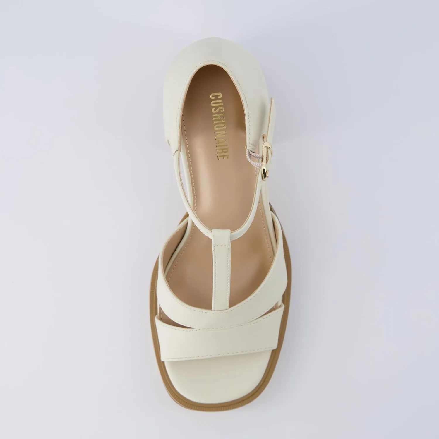 CUSHIONAIRE Women's Delano Mary Jane Platform Heels  Memory Foam, Wide Widths Available