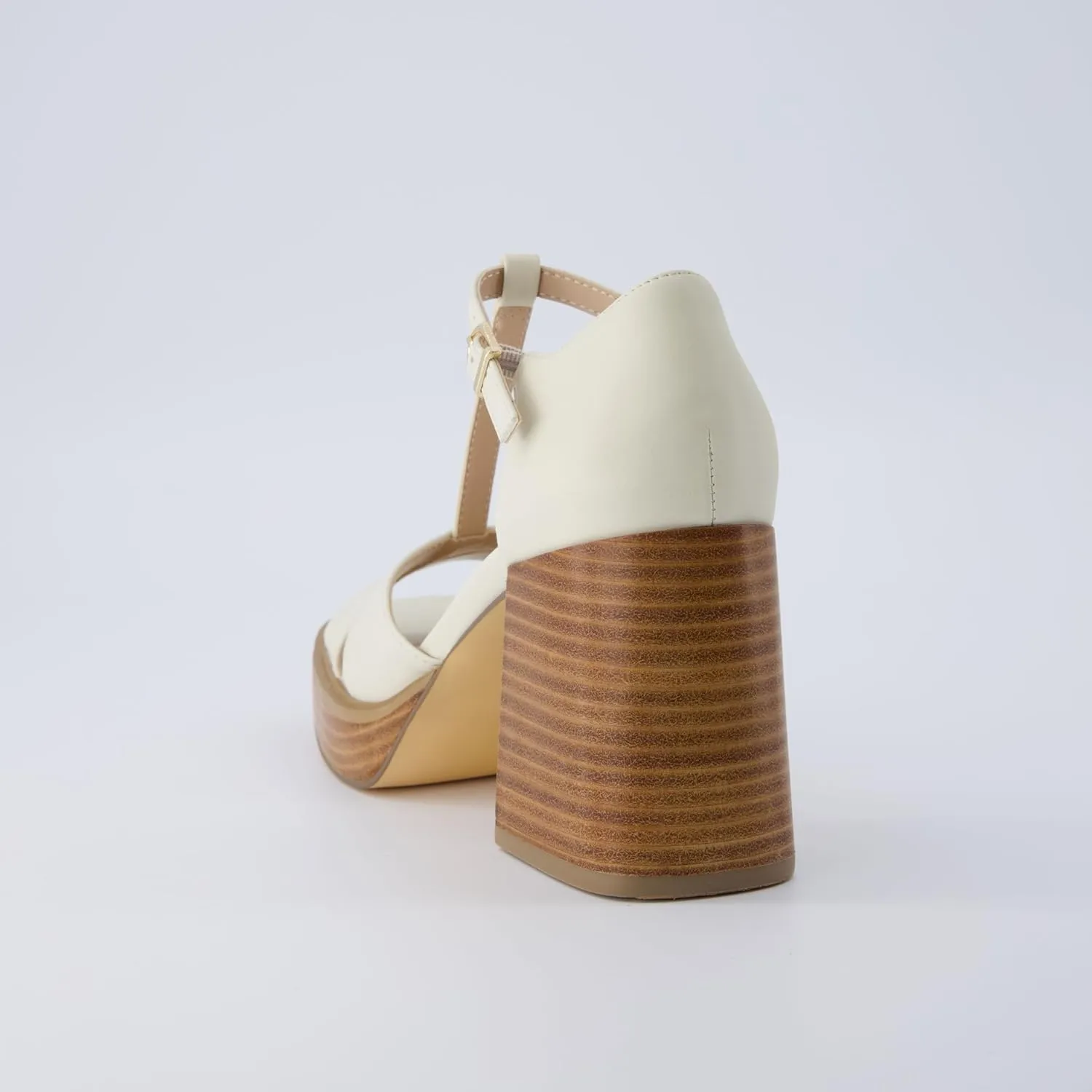 CUSHIONAIRE Women's Delano Mary Jane Platform Heels  Memory Foam, Wide Widths Available