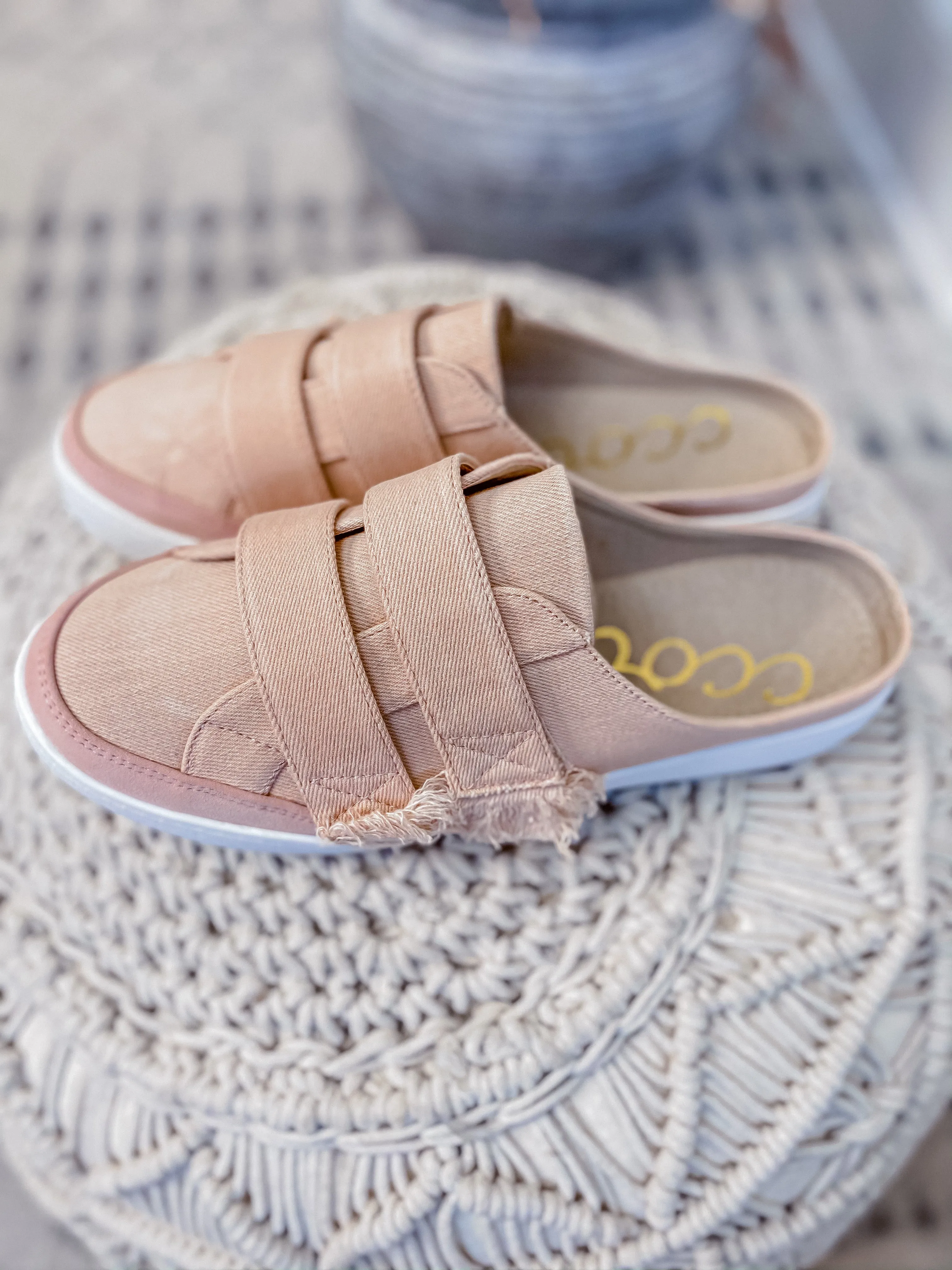 Desert Rose Sneaker Mule