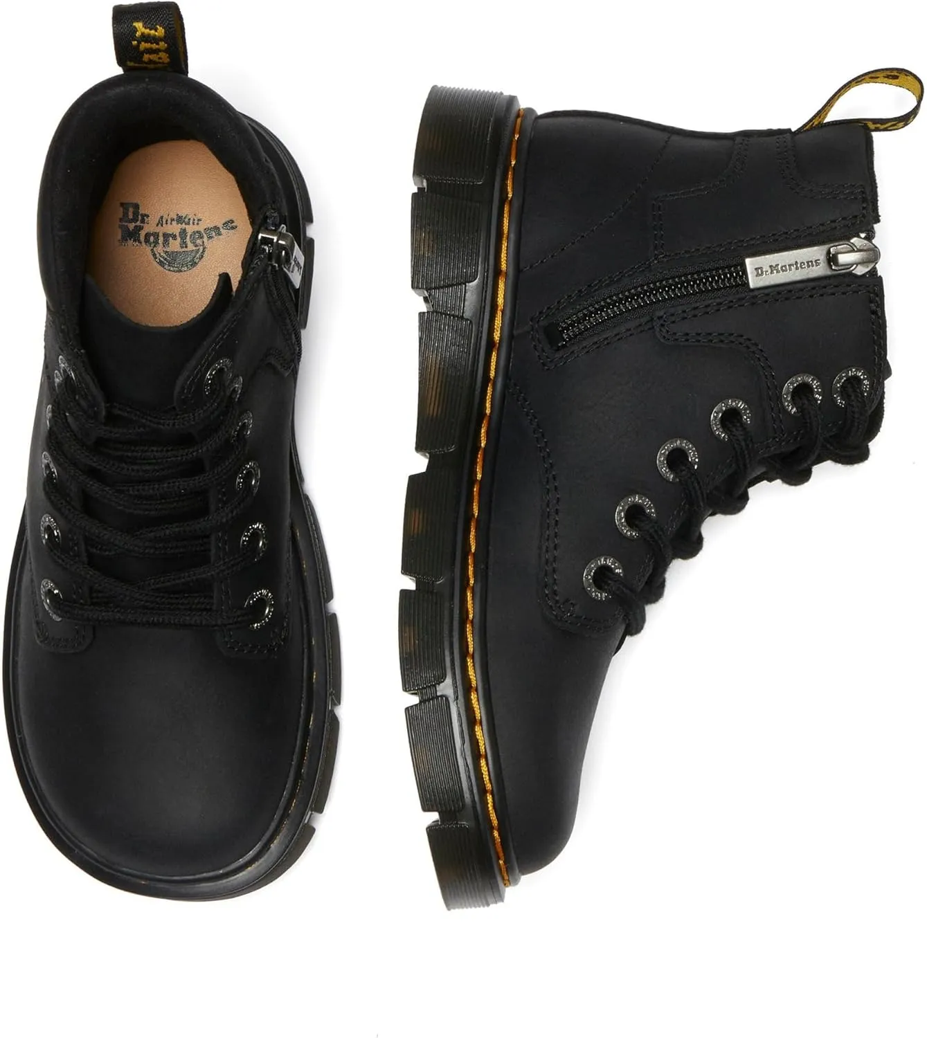 Dr. Martens Unisex-Child Raffe Junior (Little Big Kid) Ankle Boot