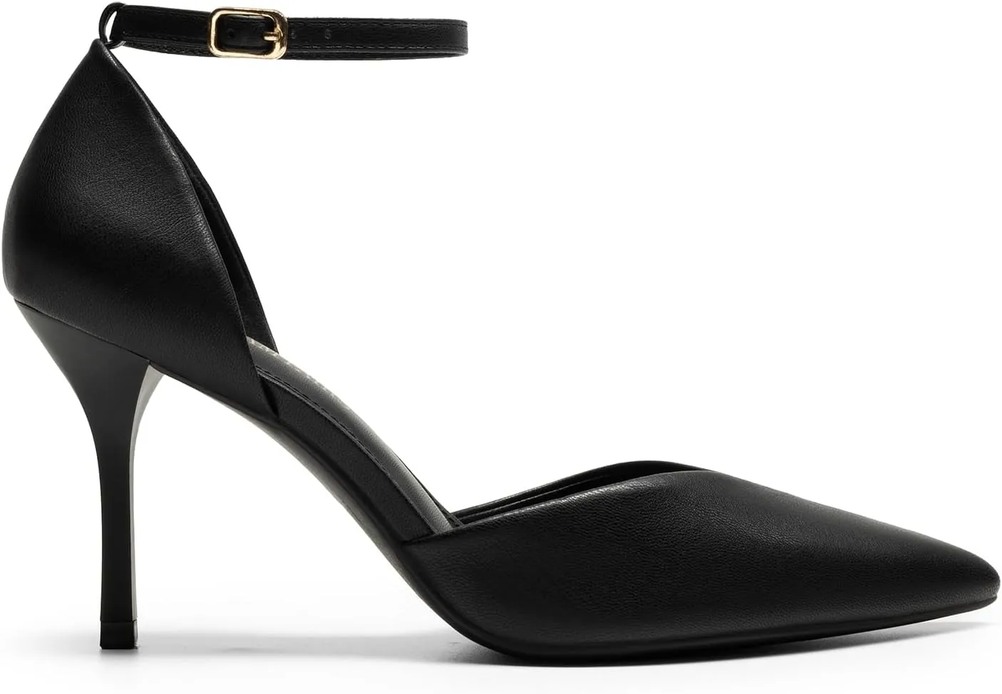 DREAM PAIRS Women’s High Heels Strappy Closed Toe Stiletto Ankle Strap Pointed Toe D'Orsay Heel Dress Wedding Party Pumps Shoes