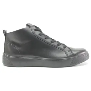Ecco Street Tray Full Grain Leather Men's Mid Cut Boots