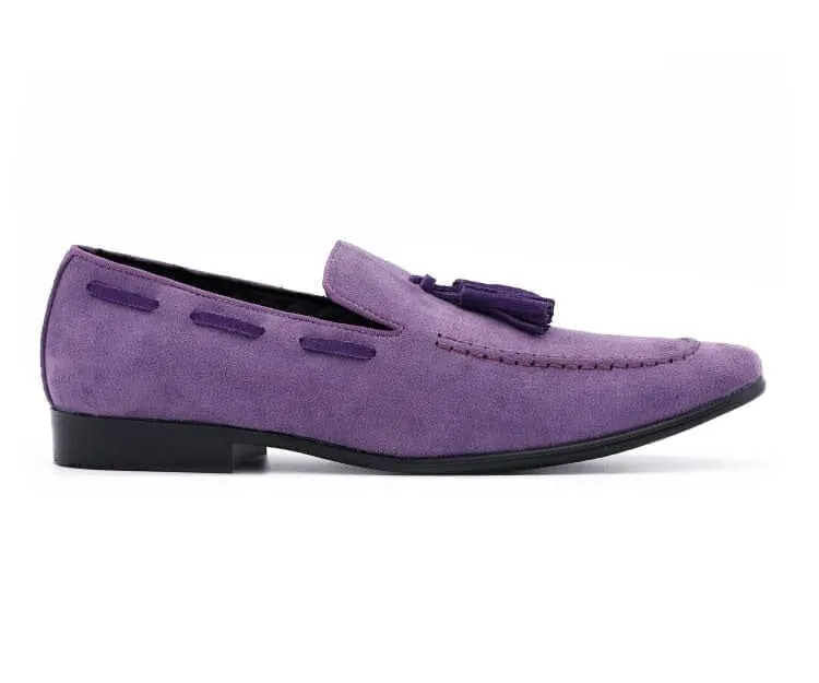 Emperor Lavender Tassel Loafers