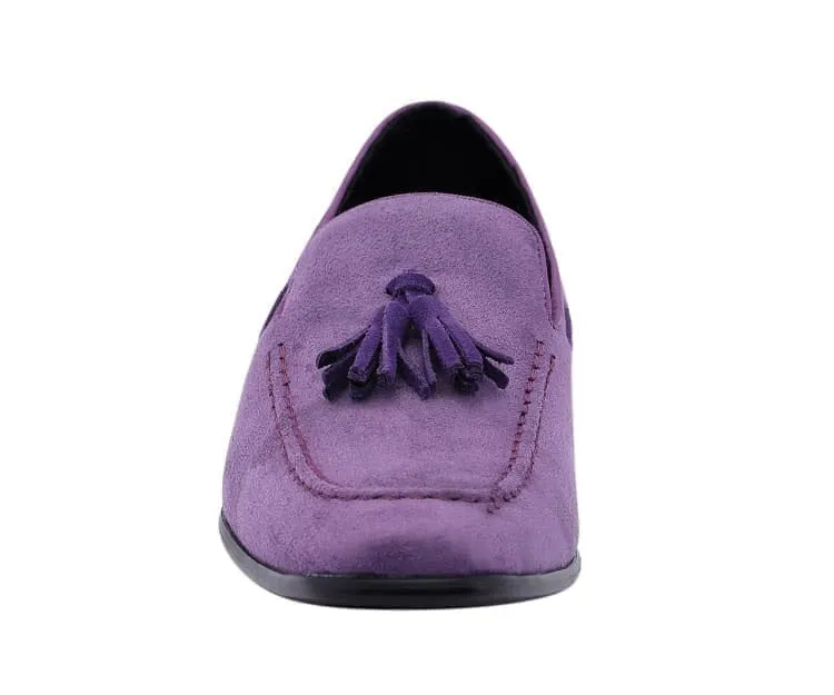 Emperor Lavender Tassel Loafers
