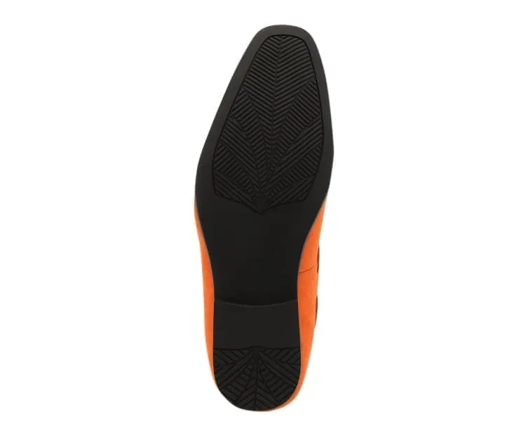 Emperor Orange Tassel Loafers
