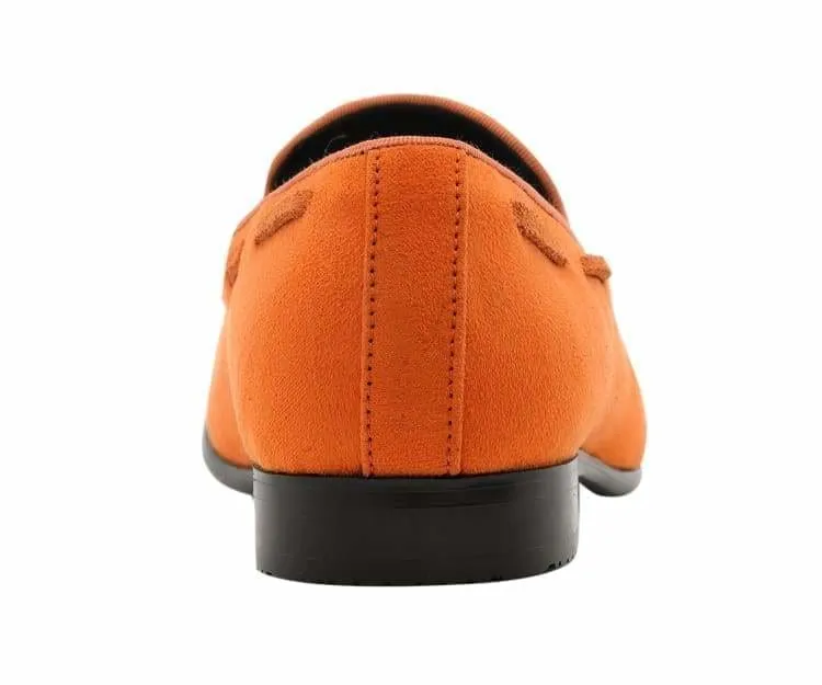 Emperor Orange Tassel Loafers