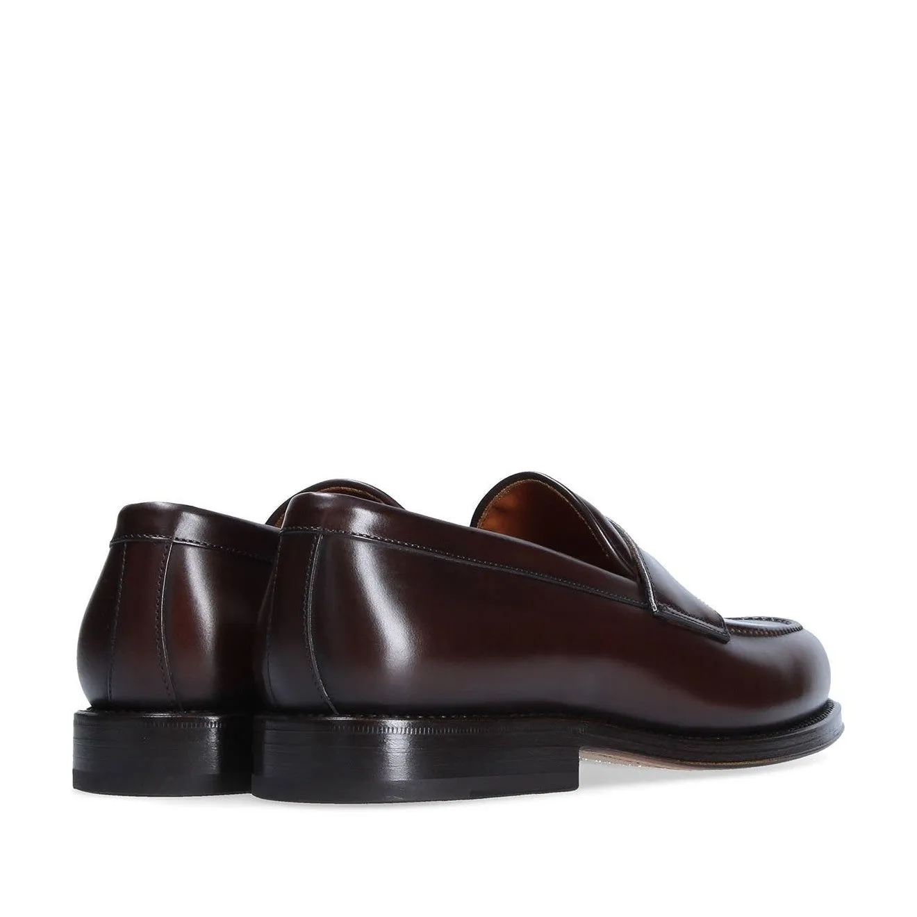 Franceschetti Newport Men's Luxury Italian Shoes Calf-Skin Leather Penny Loafers (FCCT1027)