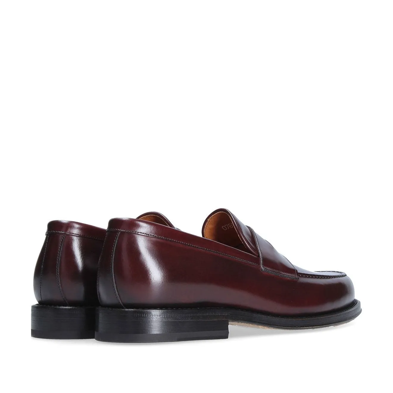 Franceschetti Newport Men's Luxury Italian Shoes Calf-Skin Leather Penny Loafers (FCCT1027)