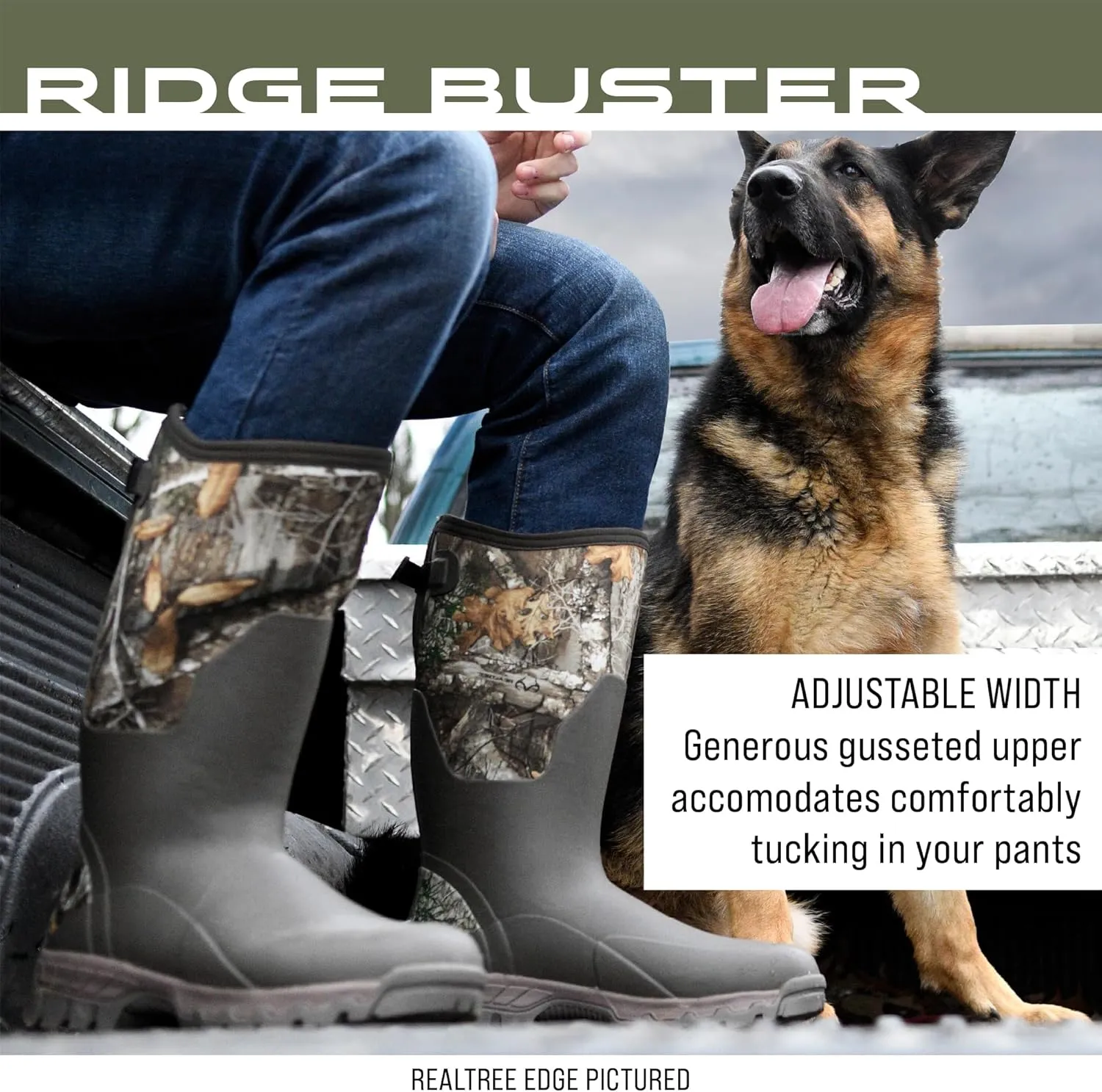 FROGG TOGGS Men's Ridge Buster Waterproof Hunting Boot, 7mm Neoprene