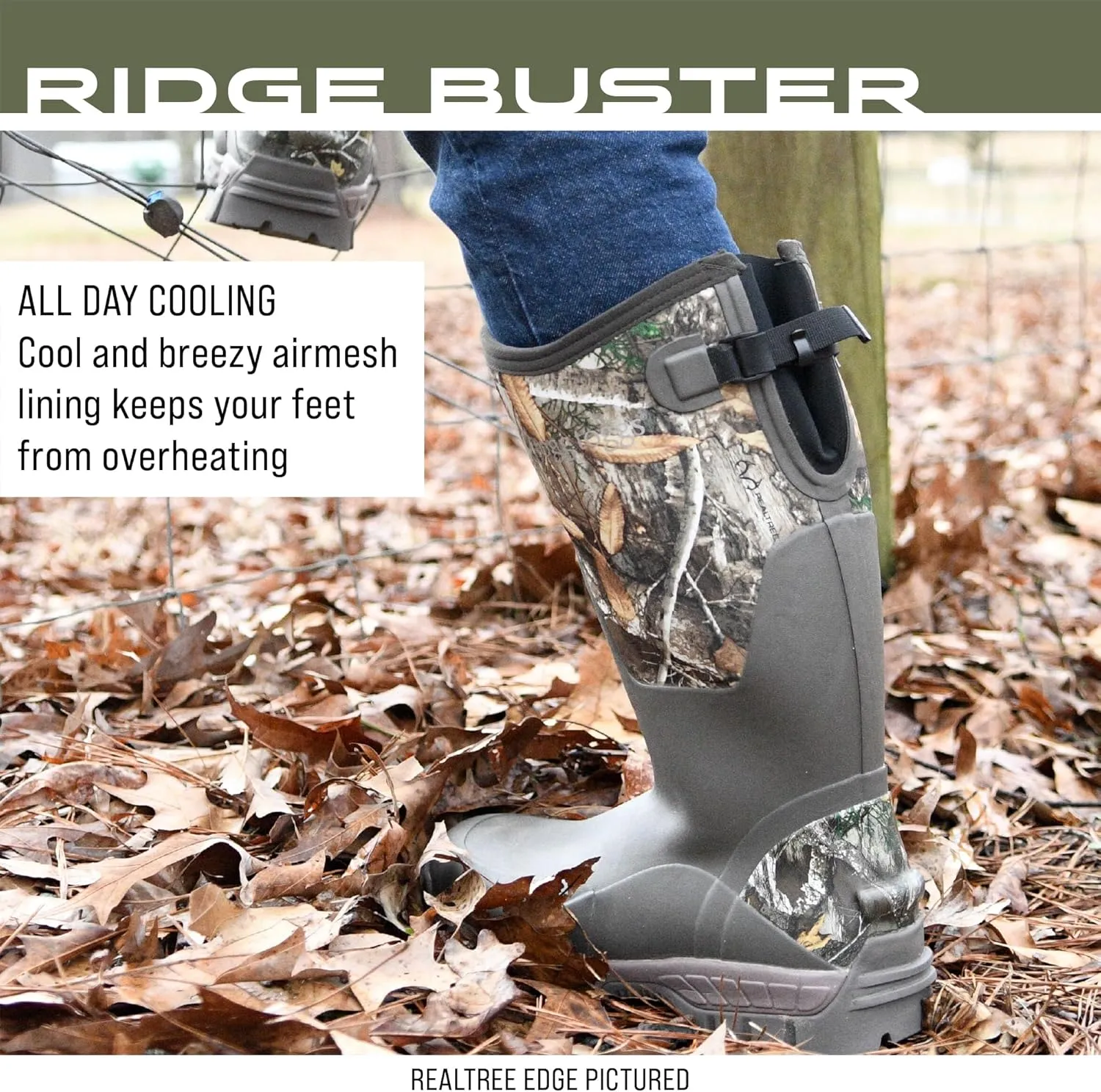 FROGG TOGGS Men's Ridge Buster Waterproof Hunting Boot, 7mm Neoprene